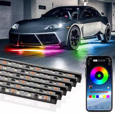 Luces inferiores led multicolor APPS celular